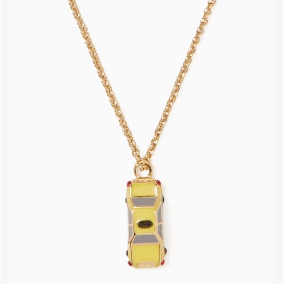kate spade Jewelry - Kate Spade Ma Cherie Taxi Mini Pendant